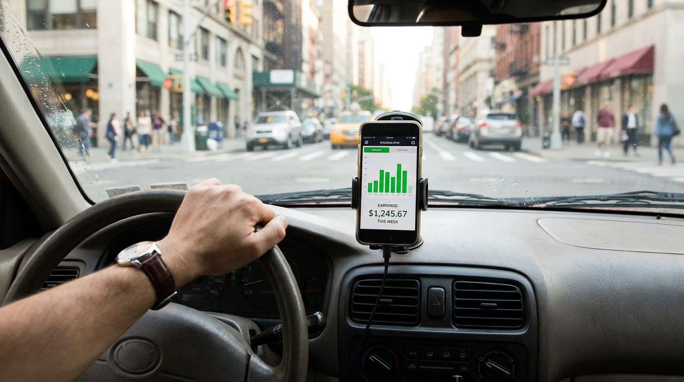 Người lái Uber, Lyft, DoorDash: Hướng dẫn khai thuế và khấu trừ 2026