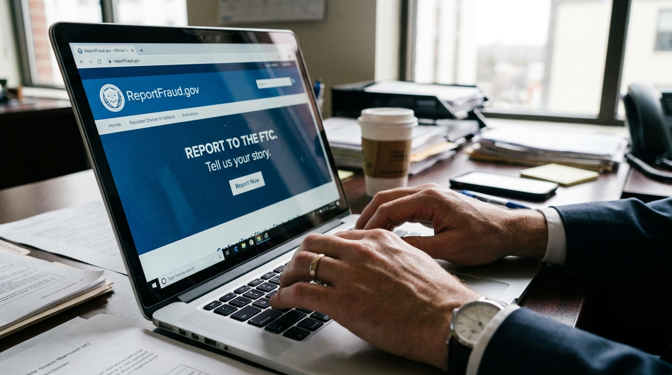Hướng dẫn report scam cho FTC bằng kênh chính thức